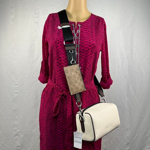 COACH  CU195 Axel Crossbody Bag In Colorblock - Picture 1 of 12